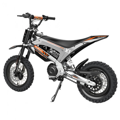 Motocykl elektryczny KuKirin X1, silnik o średniej mocy 1000 W, akumulator 48 V 20,8 Ah, opony terenowe 14/12 cali - Dostawca