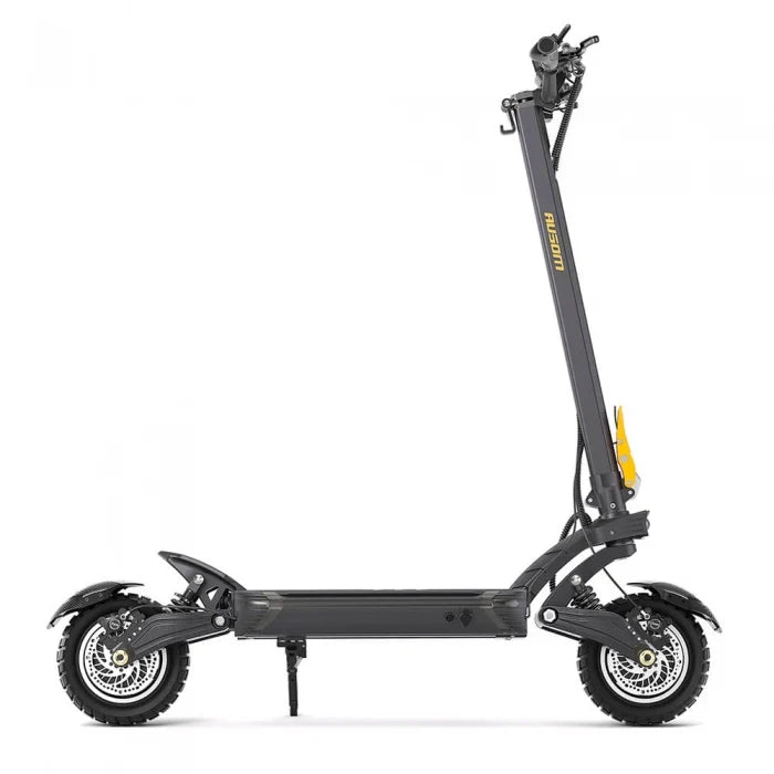 Składana hulajnoga elektryczna Ausom F1 Max, silnik 2*1400W, bateria 60V 20,8Ah, opony 10x3,0 cali, maks. prędkość 72 km/h - Dostawca