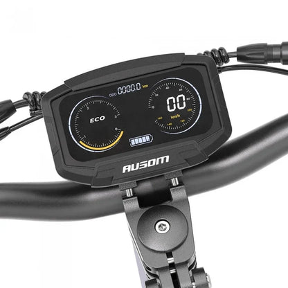 Składana hulajnoga elektryczna Ausom F1 Max, silnik 2*1400W, bateria 60V 20,8Ah, opony 10x3,0 cali, maks. prędkość 72 km/h - Dostawca